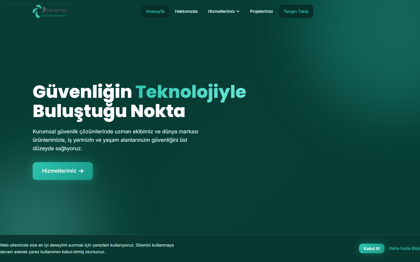 Karaman Güvenlik Teknolojileri — Kurumsal Web